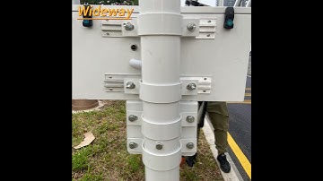 Solar Radar Speed Sign with Vehicle Information Capture