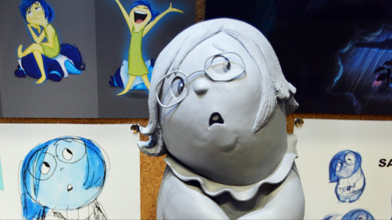 Disney Pixar Inside Out Concept Art Display Production