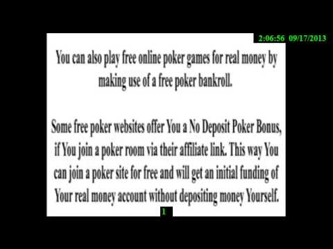 Free Poker Sites