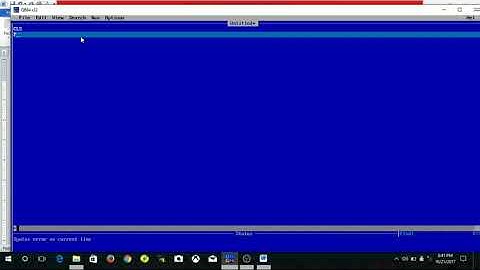 HOW TO MAKE A SIMPLE QBASIC PROGRAM | Tech For Tomorrow