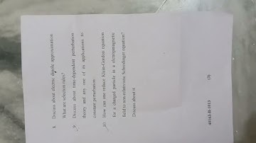 Msc 4th semester physics question paper 20 june 2024, mjpru