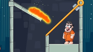 Prison Pin Rescue: Pull Him Out Gameplay Walkthrough Android, IOS (Level 1-20)