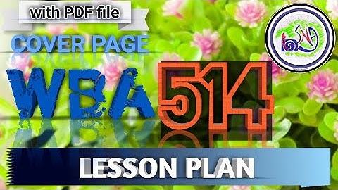 Nios deled WBA 514 Cover Page (2nd Year)