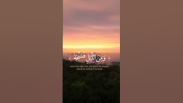 سورة الطور الآيتين 48 و 49