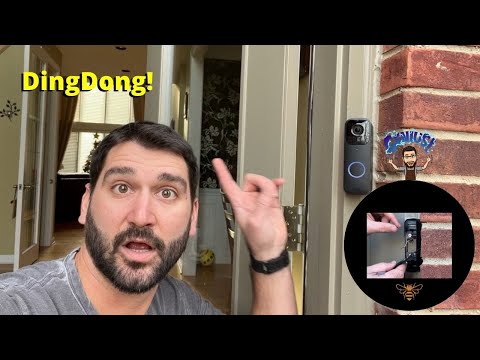 Blink Video Doorbell WIRED Install and Setup!