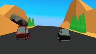 Low Poly Race - Very Basic Blender 3D Animation