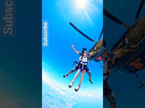 SkydIvInG ✈️ Adventure Sports #skydiving #viral #youtube #shorts