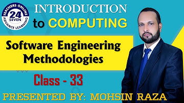 CS101 Short Lecture - 33 | Topic 132 to Topic 133 | Software Engineering Methodologies in (Urdu)
