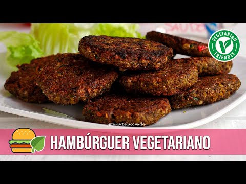 Vídeo: Hambúrguer Vegetal