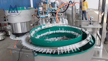 MIC-M60 full-automatic 502 glue filling capping machine