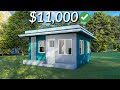 (5x5 Meters) 1 Bedroom | Small House Tour | Small Tiny Cabin | House Design Ideas