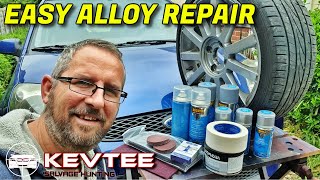 Cheap And Easy Alloy Wheel Refurb With Amazing Result | Scrap Car Challenge