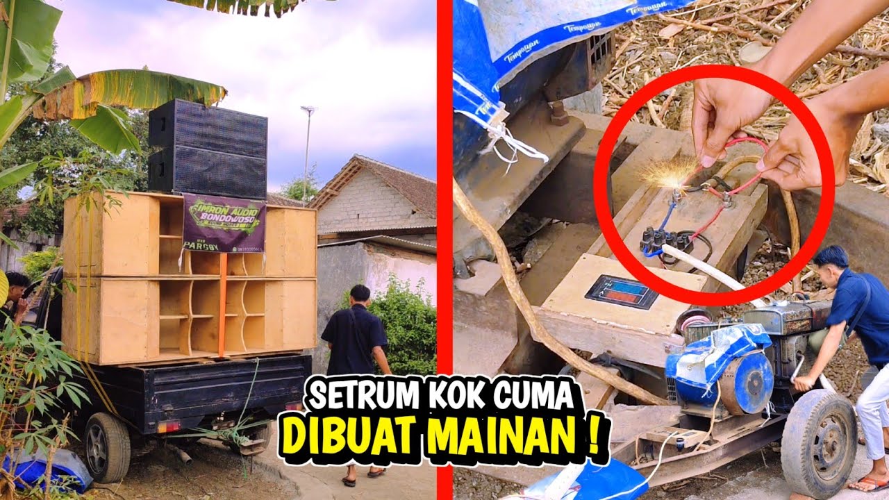 Anak Baru Jangan Coba² ! Lebih Ekstrim Dari Tragedi Kesetrum Karnaval Pick Up IMRON Sound