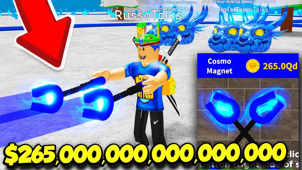 I Bought The New 265000000000000 Magnet In Magnet Simulator And Its Insane Roblox - i gave my nephew a shiny thanos pet roblox magnet simulator