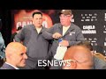 Leonard Ellerbe & Canelo Talk about Oscar De La Hoya Comments At Presser