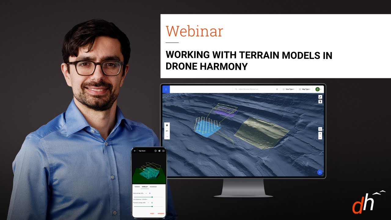 Webinar "Working with Terrain Models in Drone Harmony"