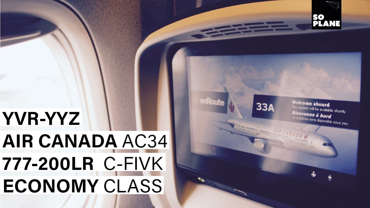 Trip Report Air Canada 777 200lr Vancouver Toronto Full Flight