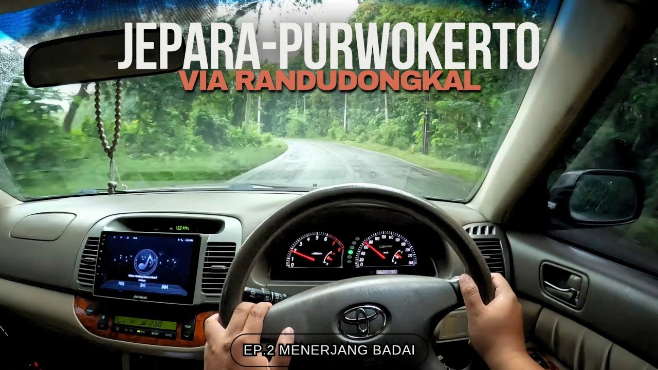 [Ep.2] MENIKMATI HUJAN DERAS BERSAMA CAMRY TUA⚡️| ROAD TRIP BDG - JEPARA 