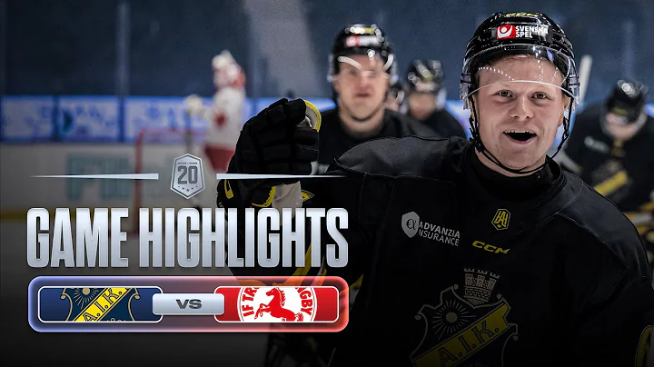 AIK vs. Troja-Ljungby | Highlights 15/10