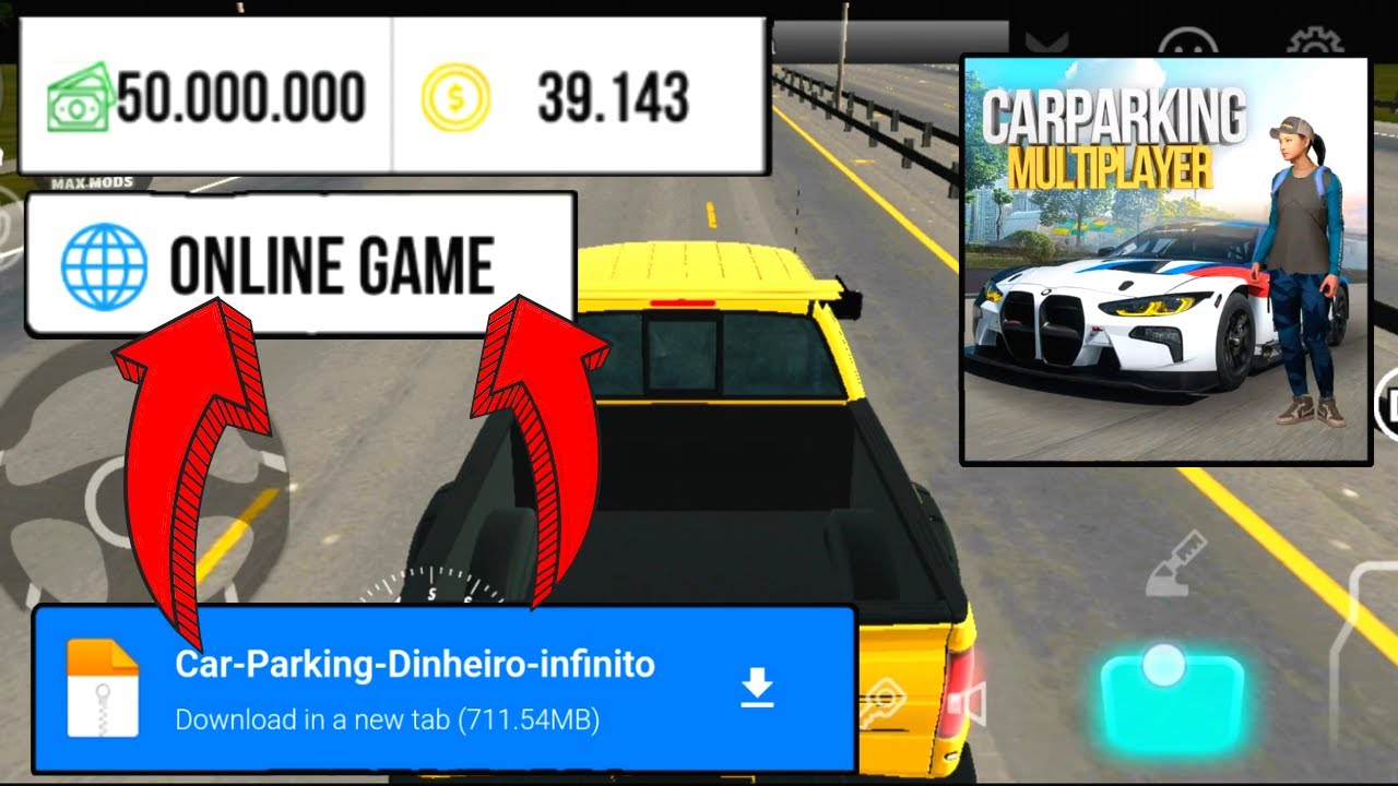 Car Parking Multiplayer Apk + MOD v4.8.14.8 (Dinheiro Ilimitado)