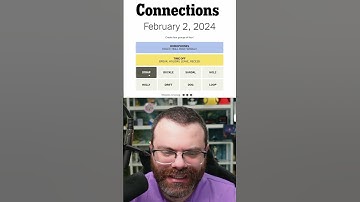 Do better, Connections...