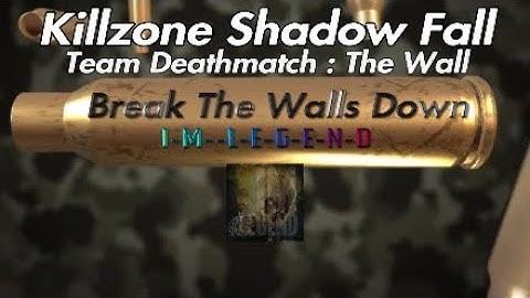 Killzone Shadow Fall Online Multiplayer : Team Deathmatch The Wall
