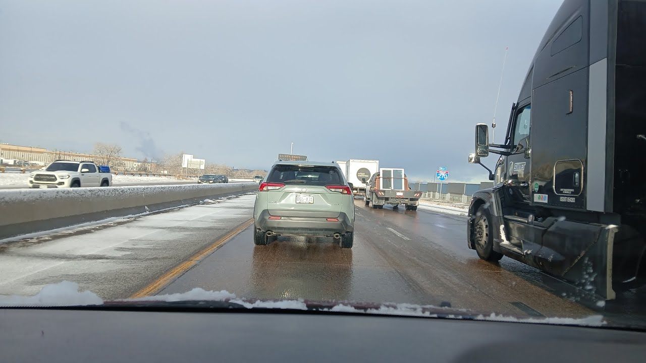De viaje por las carreteras de Colorado. 