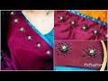 Plain Material മുറിച്ച് വാങ്ങി Designer saree ആക്കാം|bead embroidery|passion in fashion