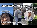 SURPRISING MY FAMILY & FRIENDS AFTER 2 YEARS IN THE PHILIPPINES! *emotional*