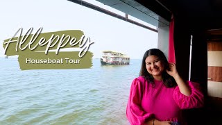 ALLEPPEY Lunch on Cruise Houseboat Tour Experience | Best Hotel to stay, Cost, food & More | 4K