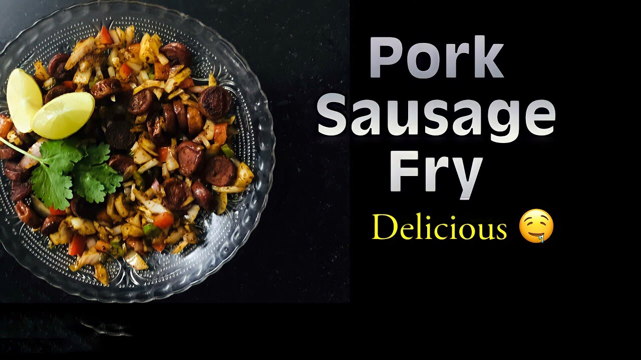 Pork Sausage Fry Recipe At Home Malayalam Messi Foods YouTube