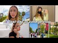 VLOG ★ my first day of college!
