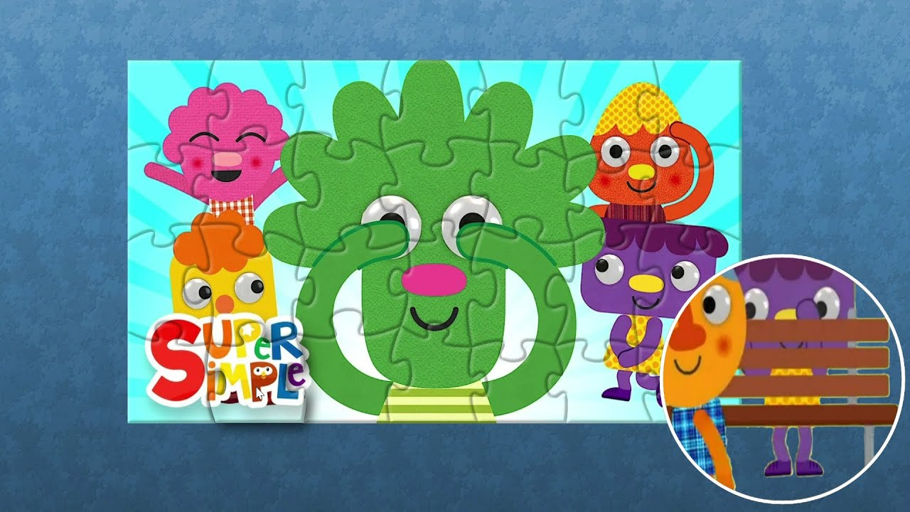 Puzzle Time Hide And Seek Noodle & Pals Super Simple Songs MK Puzzle ...