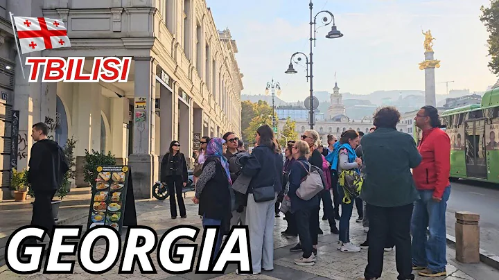 Tbilisi.Georgia.What is the weather like at the end of November?Walking through  in Tbilisi ❤️