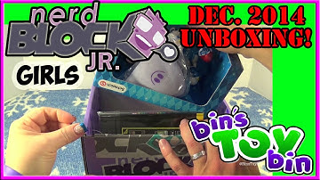 Nerd Block Jr. Girls December 2014 UNBOXING! by Bin