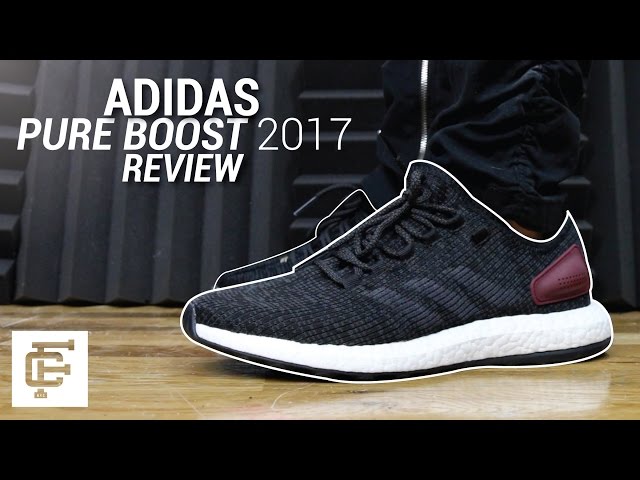 Vast en zeker Schat kwaad ADIDAS PURE BOOST 2017 REVIEW - YouTube