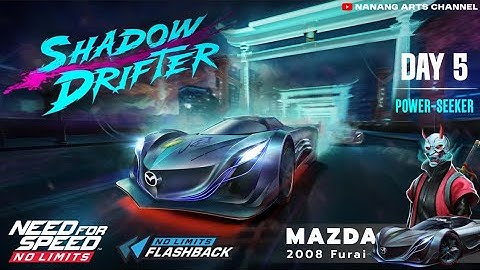 Need For Speed: No Limits | 2008 Mazda Furai (SHADOW DRIFTER - Day 5 | Power-Seeker)