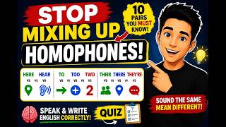 STOP Mixing Up These 10 English Words! (Most Learners Get Them Wrong)