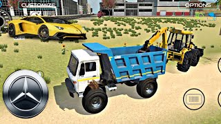 TATA DUMPER VS Lamborghini And JCB Indian Vehicles Simulator 3D Game 🎯 New Swaraj Kb  aayega #viral