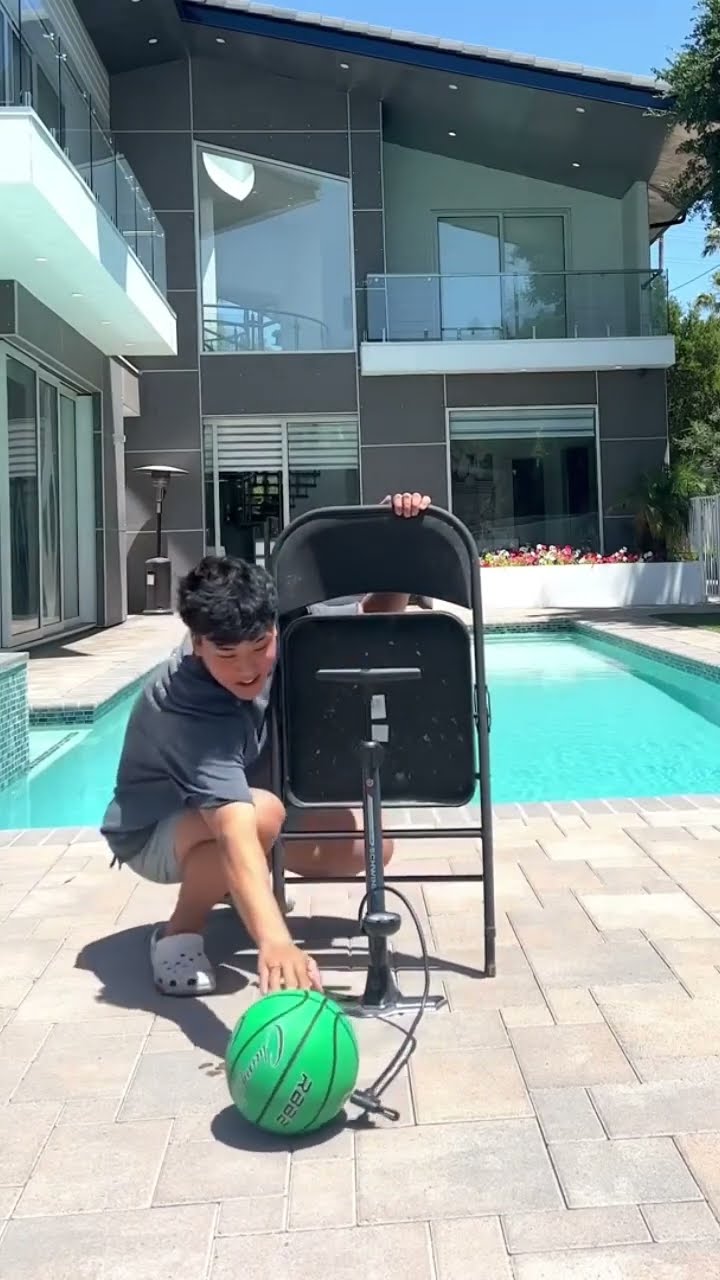 Pumping This Basketball To It’s Limit!!