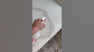 How to remove a water stain from a white sofa. 💦 #performancefabric #howto
