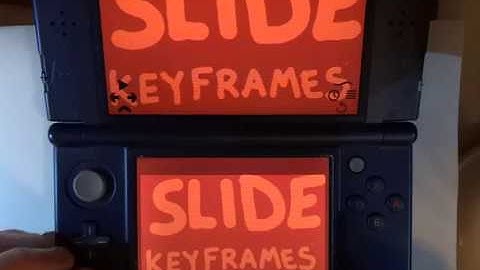 Butterfly: Inchworm Animation Tutorial 09 Basic Slide Keyframes