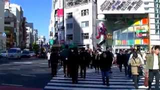 東京自由行-JR新宿站西口(利木津巴士站)，步行至新宿ibis ...