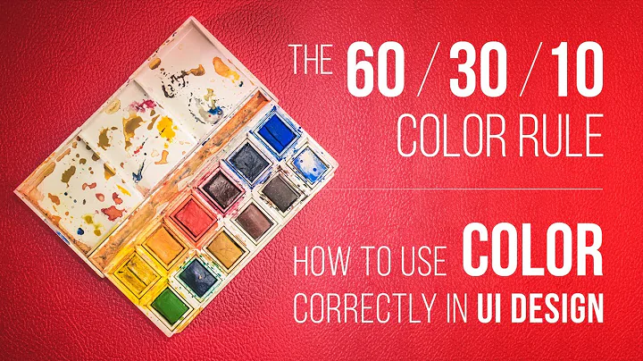 How To Balance Your Color Palette  |  The 60-30-10 Rule  |  60 30 10 color rule  |  Color Palette