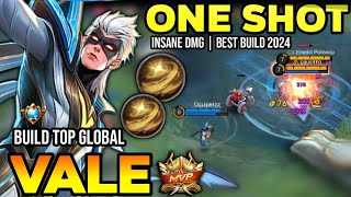 VALE BEST BUILD 2024 | BUILD TOP GLOBAL VALE GAMEPLAY | MOBILE LEGENDS✓