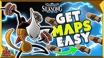 Hollow Knight Silksong How To Get Missing Maps Fast - Never Miss A Map Again & Find Shakra Easy