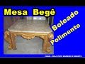 como fazer polimento na mesa mármore bege
