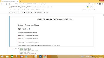 The Sparks Foundation Task - 5 (Exploratory Data Analysis - Sports)