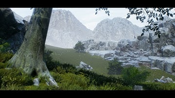 Mountain Landscape (Speed Level Design / Unreal Engine 4)