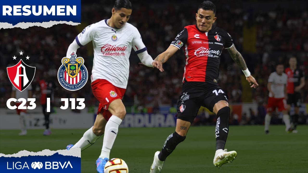 Resumen Atlas vs Chivas Liga BBVA MX Clausura 2023 YouTube